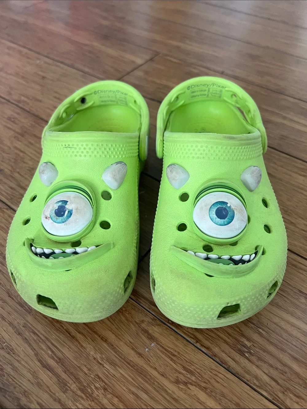 Used CROCS-Size C12 Mike Wazowski CROCS.